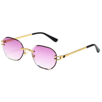 Gold frame fades to purple